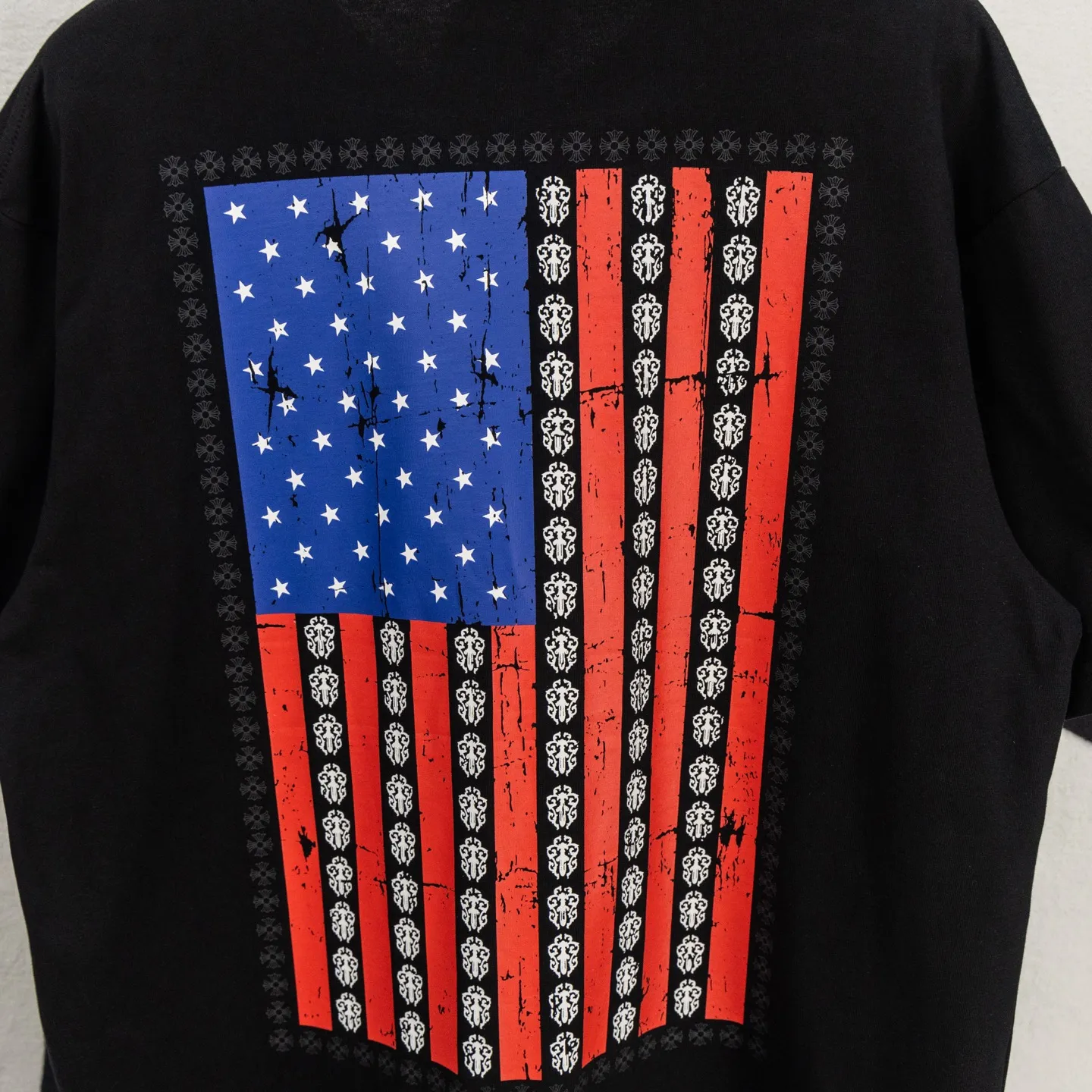 ：H 39 Chrome Hearts CH Black 2026 Authentic 0 Quality os 0 : Sizes: S M L XL